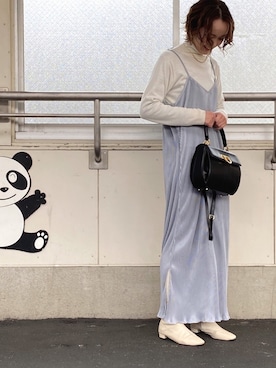 「koe（コエ）のアイテム」を使った、mayuさん（レディース・160cm）の冬コーディネート