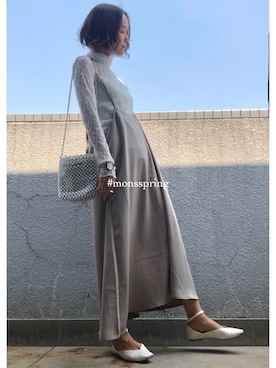 mayuさん（レディース・160cm）の春コーディネート