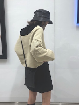 「GRL（グレイル）のアイテム（スカート）」を使った、mayuさん（レディース・160cm）の秋コーディネート