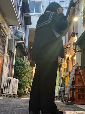 「LADMUSICIAN」｜たなかさん（メンズ・160cm）の春コーディネート