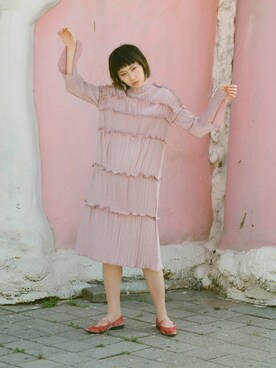 「ballet shoes」｜Yuko さん（レディース・172cm）の夏コーディネート