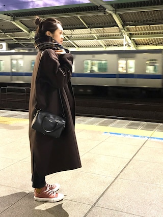 【plage】ハミルトン DRAPE MIDDLE コート36 アイボリー プラージュ Plage 《追加》ハミルトン DRAPE MIDDLE コート