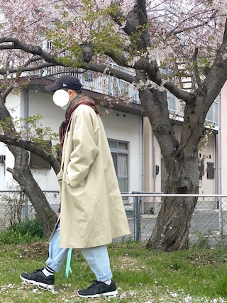 Maison Kitsune（メゾンキツネ）の「WRAP COAT（その他アウター）」 - WEAR