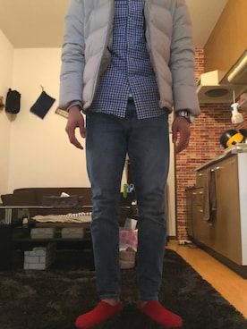 おさるさん（メンズ・174cm）の冬コーディネート