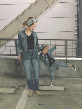 572miniさん（キッズ・100cm）の夏コーディネート