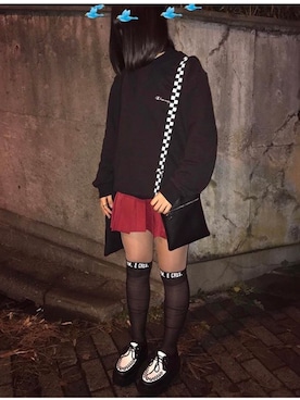 「DIMECRES」｜®さん（レディース・164cm）の冬コーディネート