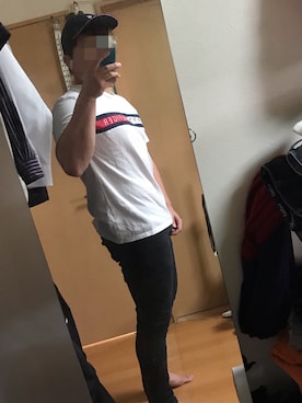 「G-STAR RAW（ジースターロゥ）のアイテム（帽子）」を使った、あるぱかさん（メンズ・168cm）の秋コーディネート