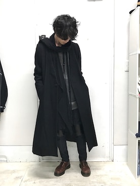 「アイテム（その他アウター、その他）」を使った、SONARさん（メンズ・170cm）の冬コーディネート