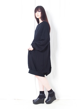 「NICK NEEDLES（ニックニードルズ）のアイテム」を使った、SONARさん（レディース・170cm）の冬コーディネート