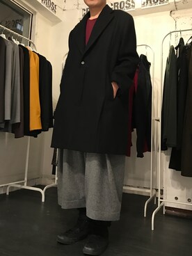 「アイテム（テーラードジャケット）」を使った、SONARさん（メンズ・170cm）の春コーディネート