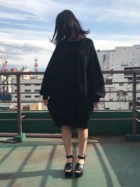 「NICK NEEDLES（ニックニードルズ）のアイテム」を使った、SONARさん（レディース・162cm）の春コーディネート