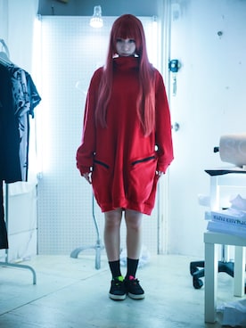 「NICK NEEDLES（ニックニードルズ）のアイテム」を使った、SONARさん（レディース・162cm）の春コーディネート