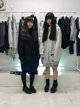 「NICK NEEDLES（ニックニードルズ）のアイテム」を使った、SONARさん（レディース・153cm）の春コーディネート