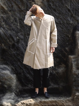 「STORES.jp（ストアーズドットジェーピー）のアイテム」を使った、SONARさん（メンズ・184cm）の春コーディネート