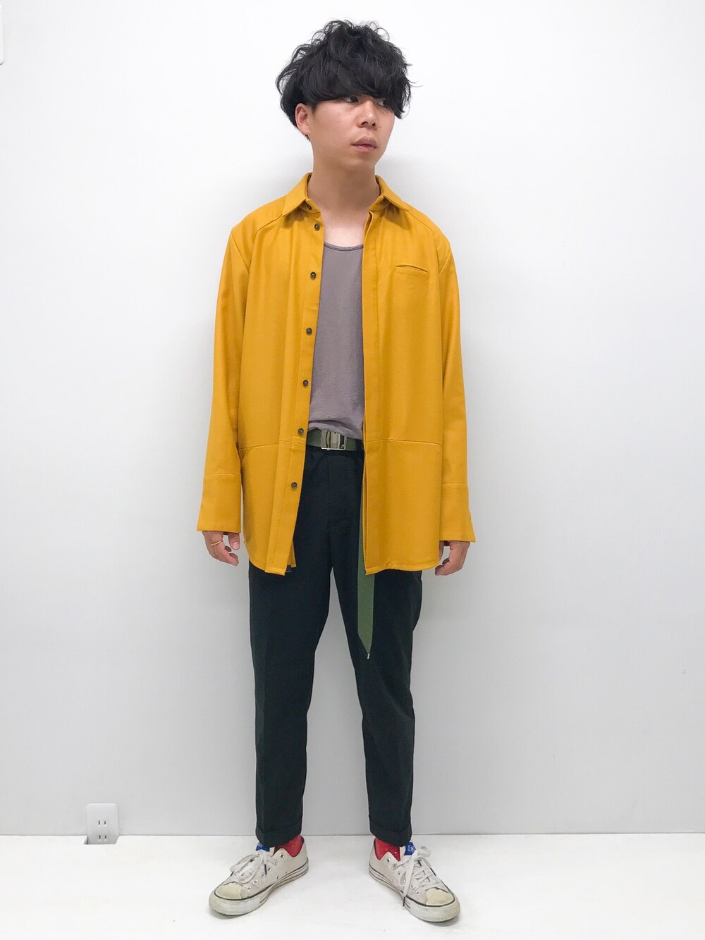 その他のシャツ/ブラウスを着用したメンズの夏コーディネートの1枚目の写真