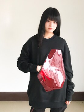 「アイテム（スウェット、その他）」を使った、SONARさん（レディース・164cm）の秋コーディネート