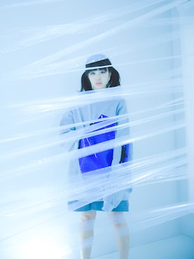 「NICK NEEDLES（ニックニードルズ）のアイテム」を使った、SONARさん（レディース・155cm）の春コーディネート