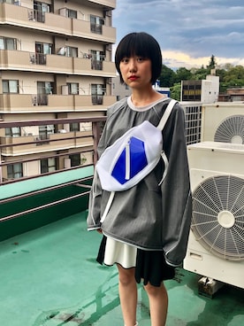 「アイテム（スウェット、その他）」を使った、SONARさん（レディース・158cm）の秋コーディネート