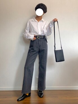 「春めきシューズ」｜「アイテム（スリッポン）」を使った、rくんさん（メンズ・170cm）の春コーディネート