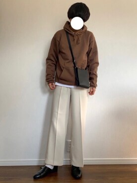 「春めきシューズ」｜「アイテム（スリッポン）」を使った、rくんさん（メンズ・170cm）の春コーディネート
