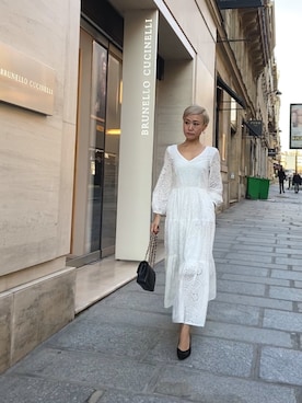 「JENNE（ジェンヌ）のアイテム」を使った、JENNE_YUKAさん（レディース・156cm）の春コーディネート