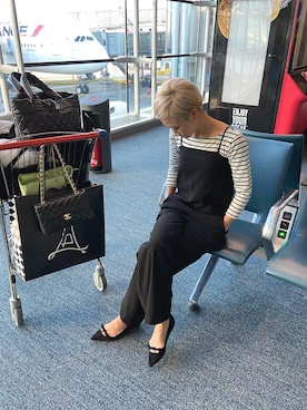 「JENNE（ジェンヌ）のアイテム」を使った、JENNE_YUKAさん（レディース・156cm）の春コーディネート