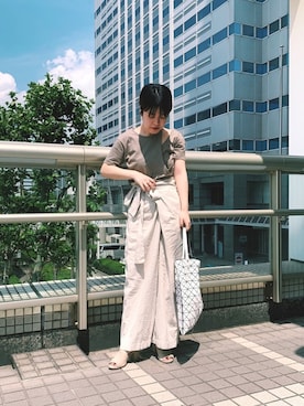 「Littlesuzie」｜「アイテム（アクセサリー）」を使った、noriko odaさん（レディース・153cm）の夏コーディネート