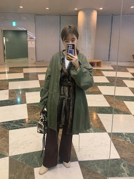 「LOWRYS FARM（ローリーズファーム）のストレッチヒールブーツ　851418（ブーツ）」を使った、noriko odaさん（レディース・153cm）の冬コーディネート