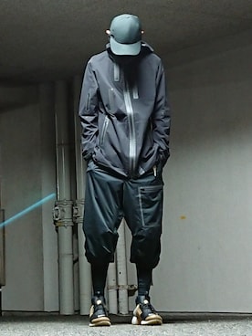 「ラグジュアリーストリート」｜「アイテム（ブルゾン）」を使った、bkwhさん（メンズ・172cm）の秋コーディネート