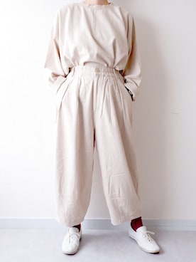 「アイテム（ドレスシューズ）」を使った、yumiさん（レディース・159cm）の秋コーディネート