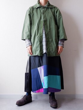 「masterkey（マスターキー）のアイテム」を使った、yumiさん（レディース・159cm）の秋コーディネート