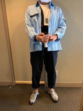 「MARNI（マルニ）のアイテム（アクセサリー）」を使った、柏屋さん（メンズ・173cm）の夏コーディネート