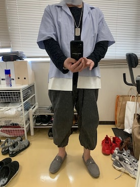 「MARNI（マルニ）のアイテム（アクセサリー）」を使った、柏屋さん（メンズ・173cm）の夏コーディネート