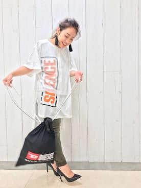 MAHOさん（レディース・155cm）の夏コーディネート