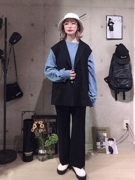 YUMEKAさん（レディース・156cm）の春コーディネート