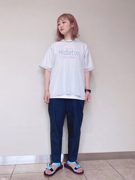 YUMEKAさん（レディース・156cm）の夏コーディネート