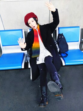 いしこさん（レディース・157cm）の冬コーディネート