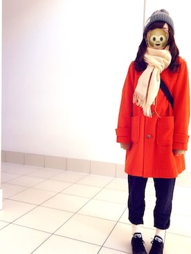 「三宮」｜さいとうさん（レディース・156cm）の冬コーディネート