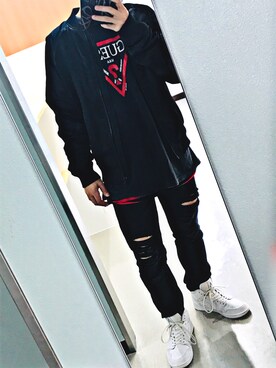 「FOREVER 21」｜「アイテム（財布/小物）」を使った、Takamiさん（メンズ・170cm）の秋コーディネート