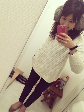 おかなさん（レディース・157cm）の冬コーディネート