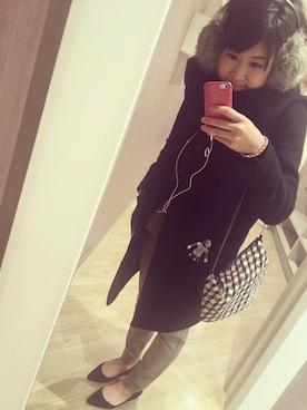 おかなさん（レディース・157cm）の冬コーディネート