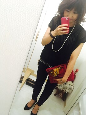 おかなさん(レディース・157cm)の夏コーディネート