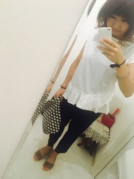 おかなさん（レディース・157cm）の夏コーディネート