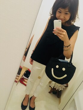 おかなさん（レディース・157cm）の夏コーディネート