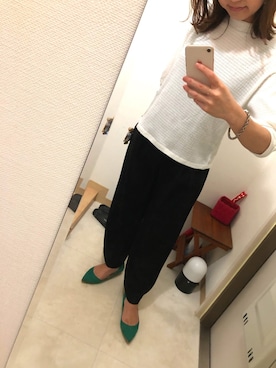 「SENSE OF PLACE by URBAN RESEARCH（センスオブプレイスバイアーバンリサーチ）のアイテム（つなぎ/オールインワン）」を使った、おかなさん（レディース・157cm）の夏コーディネート