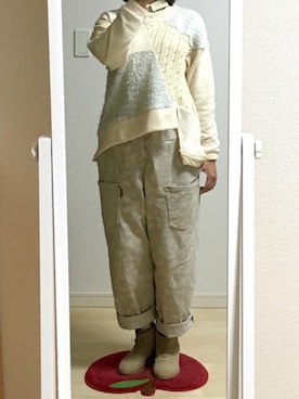 わさびさん（レディース・156cm）の冬コーディネート