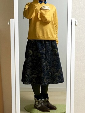 わさびさん（レディース・156cm）の冬コーディネート