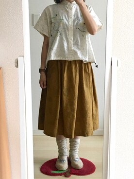 わさびさん（レディース・156cm）の夏コーディネート