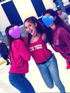 「Abercrombie&Fitch（アバークロンビーアンドフィッチ）のアイテム（タンクトップ）」を使った、Ariannaさん（レディース・163cm）の秋コーディネート
