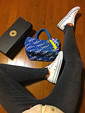 「TOMMY HILFIGER（トミーヒルフィガー）のアイテム（財布/小物）」を使った、みぞんぬさん（メンズ・173cm）の冬コーディネート